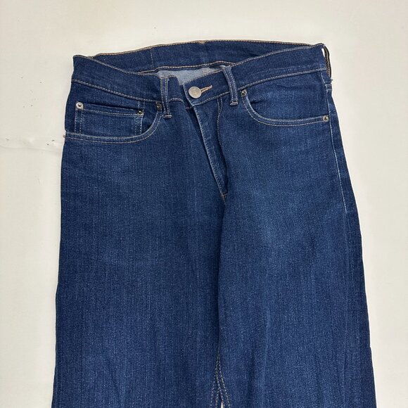 M Tailor Straight Leg Men's size 30x30 Dark Wash Blue Denim Jeans - Picture 2 of 4